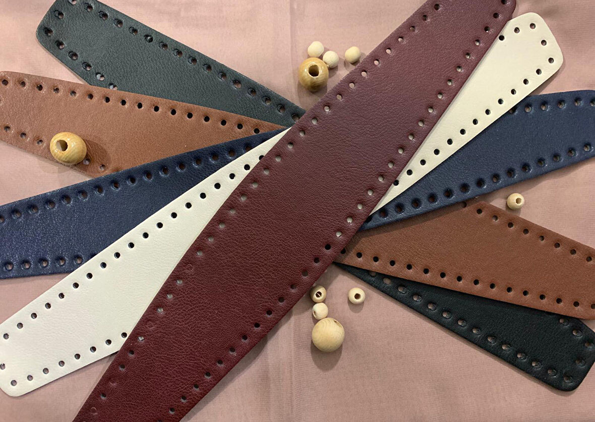 Çanta Tabanı Deri Uzun ( 50x9 )