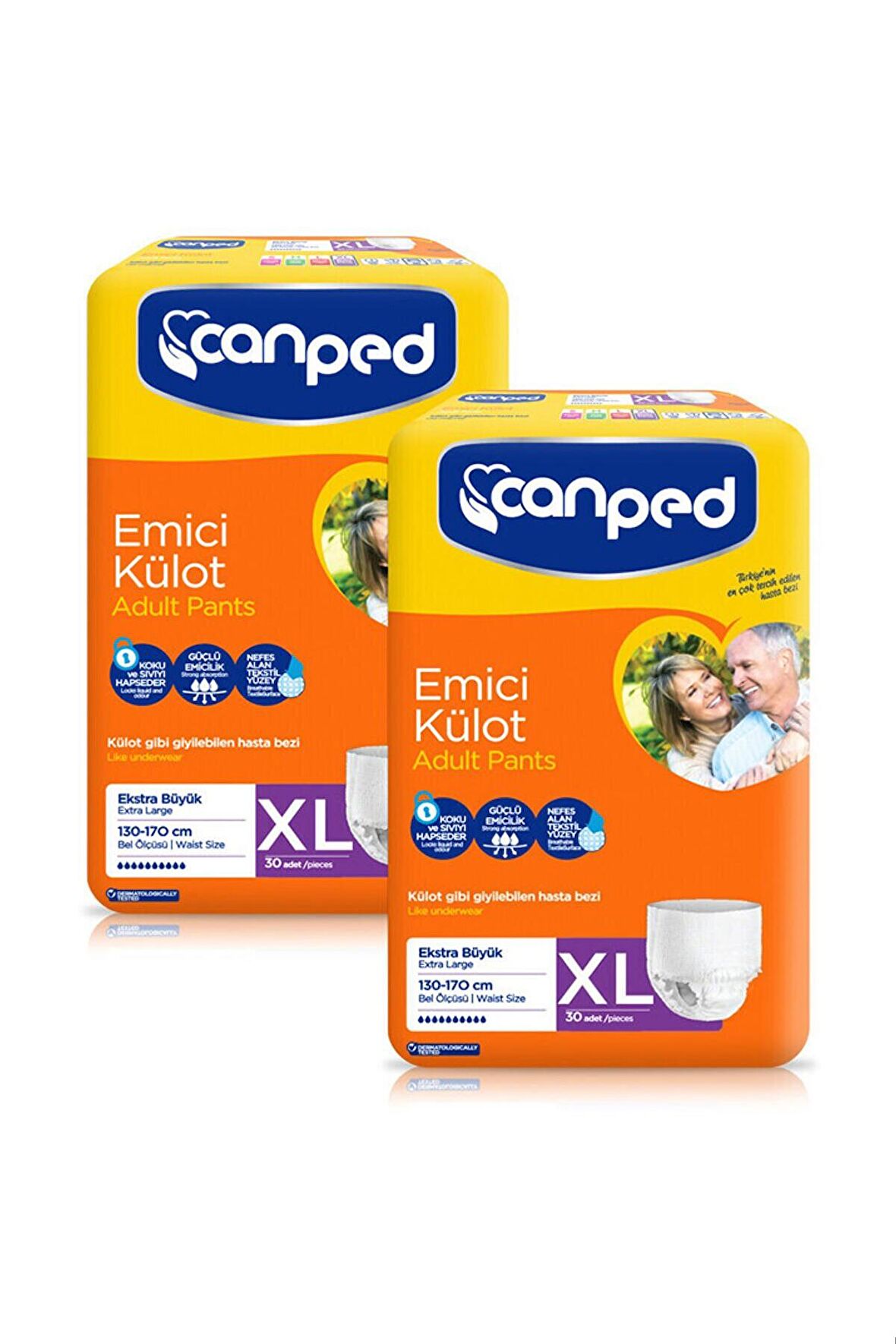 Canped Emici Külot Extra Büyük Boy Large 60 Adett