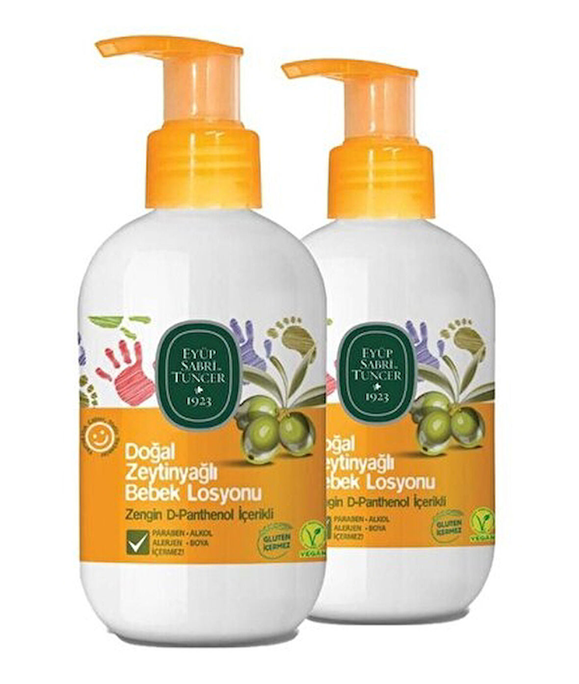 Eyüp Sabri Tuncer Doğal Zeytinyağlı Bebek Losyonu 280 ml x 2 Adet