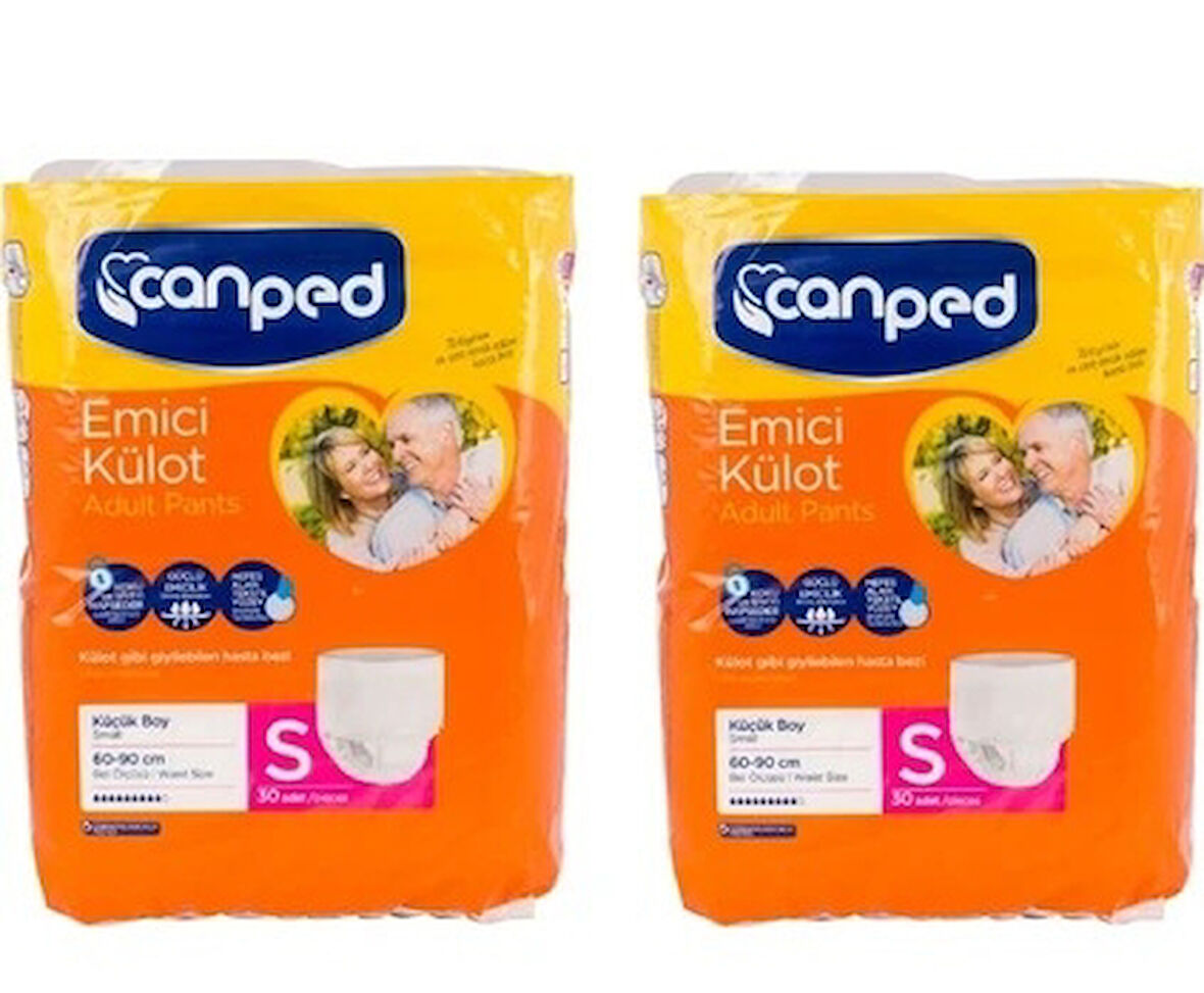 Canped Emici Külot Küçük Boy Smal S 30 lu x 2 Adet