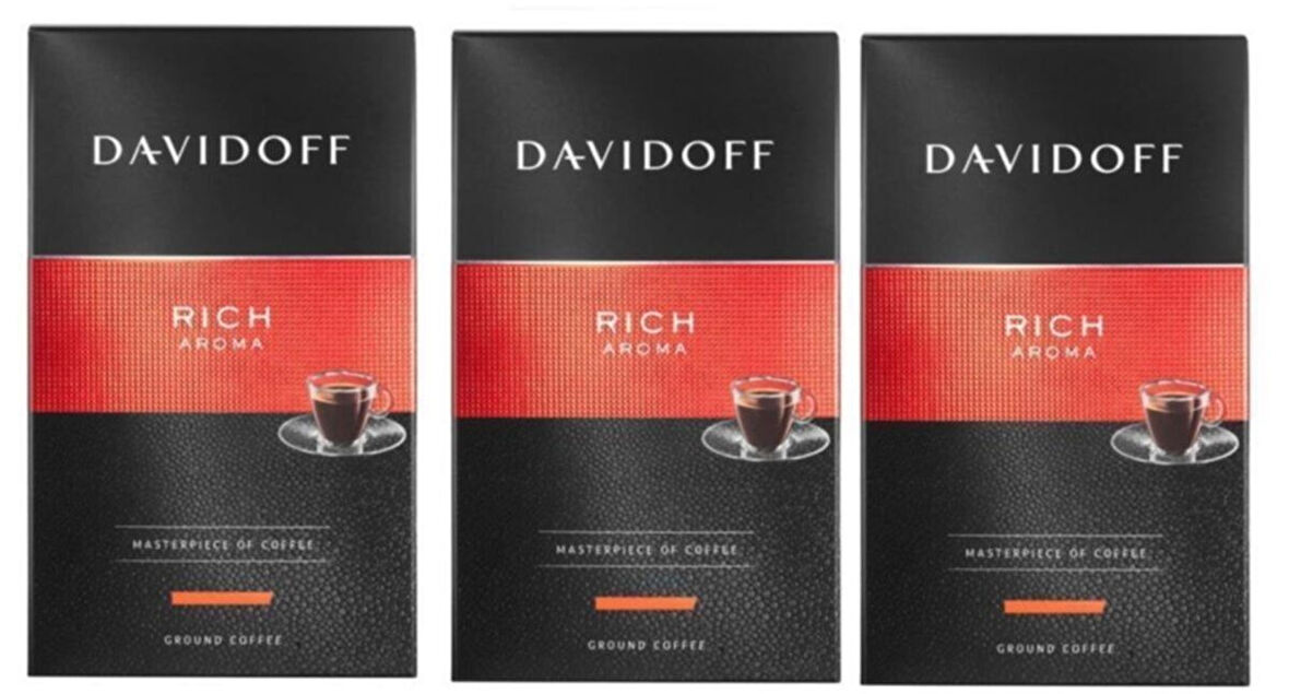 Davidoff Rich Aroma Filtre Kahve 250 gr x 3 Adet