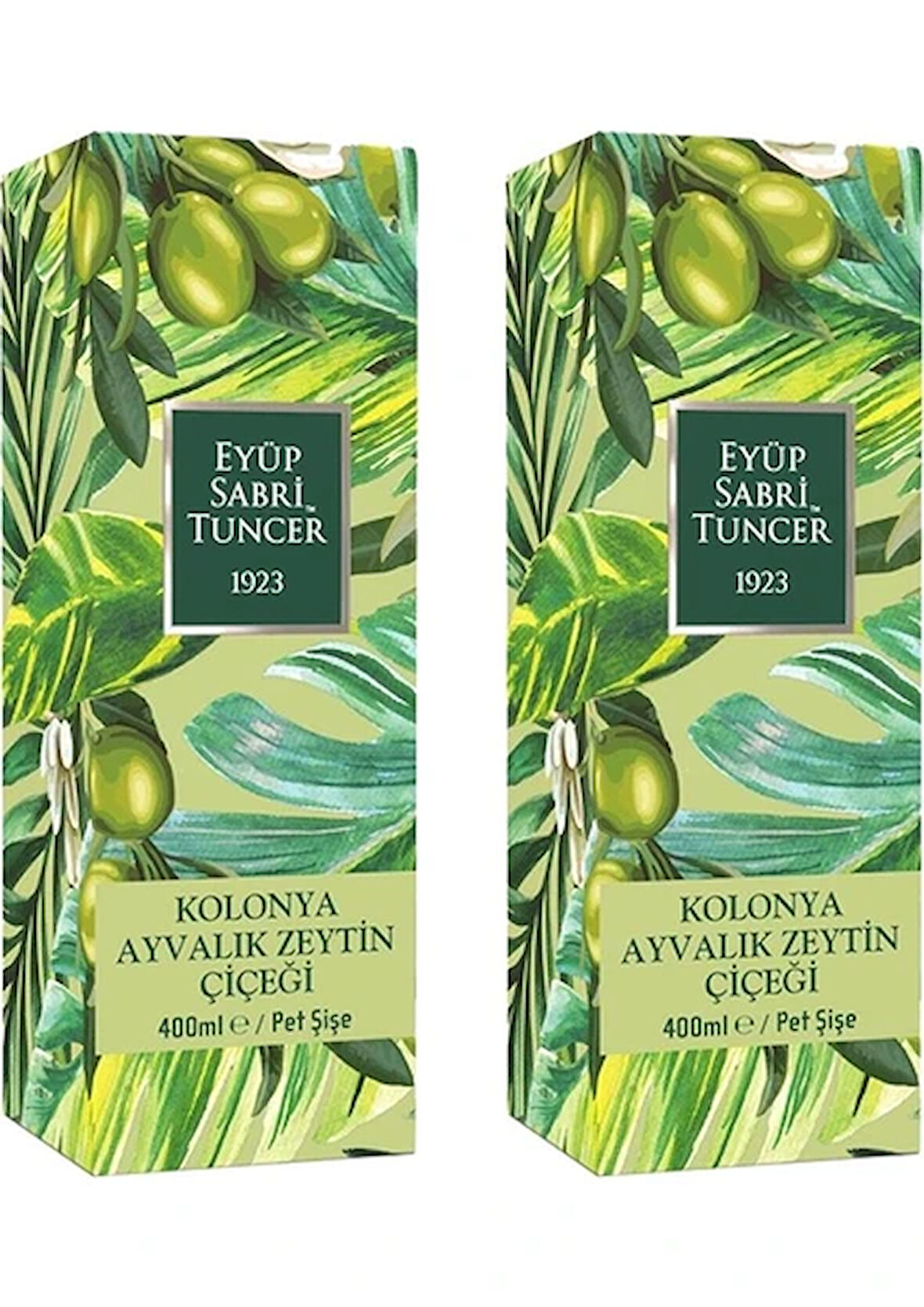 Eyüp Sabri Tuncer Ayvalık Zeytin Çiçeği Kolonya 400 ml x 2 Adet