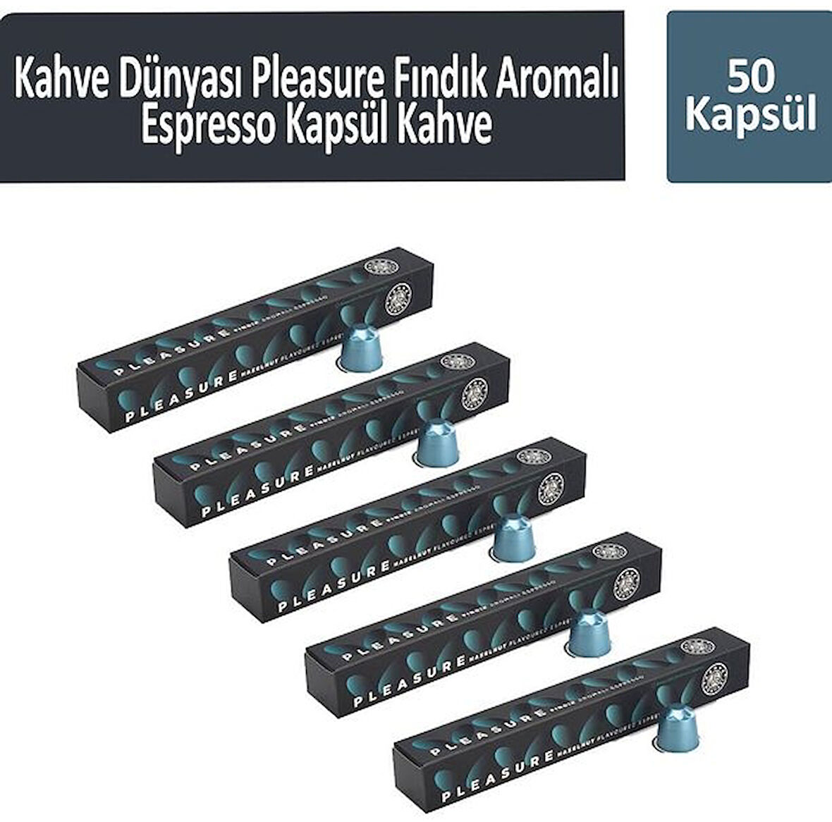Kahve Dünyası Fındık Aromalı Kapsül Kahve 10 lu x 5 Adet