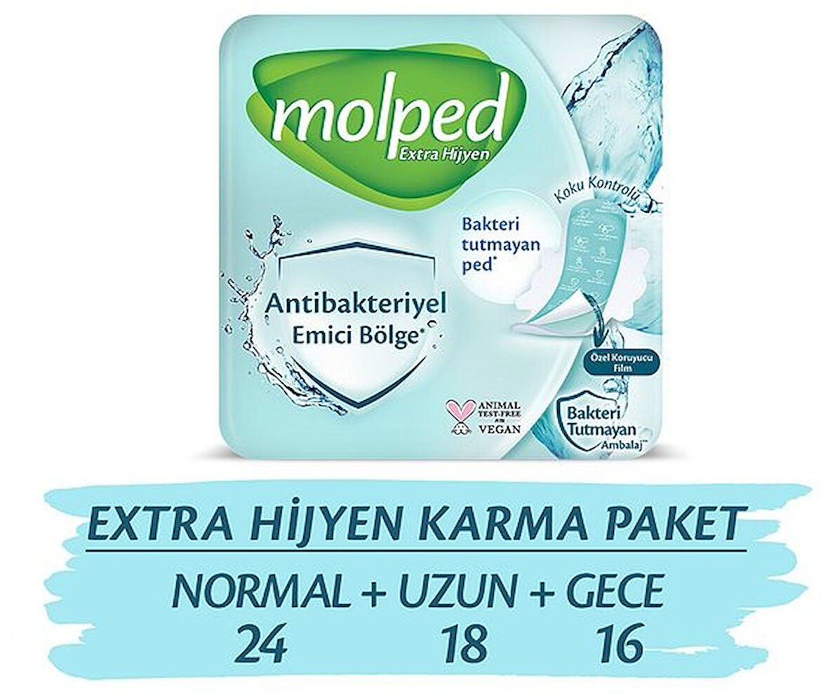 Molped Extra Hijyen Süper Ekonomik Karma Paket