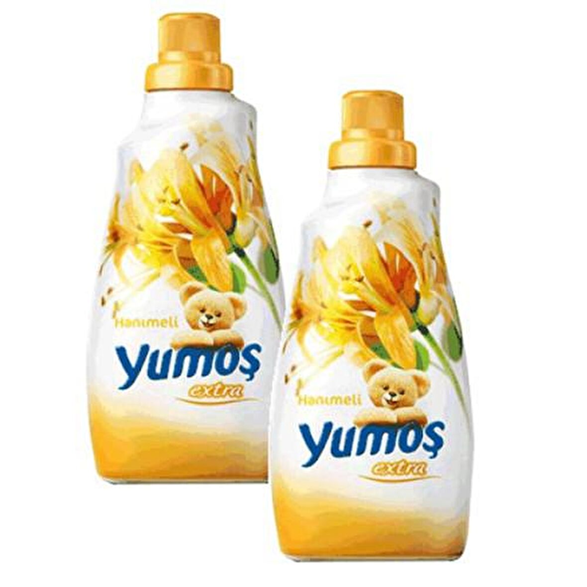 Yumoş Extra Hanımeli Beyazlar ve Renkliler İçin Konsantre Yumuşatıcı 2 x 1440 ml 120 Yıkama