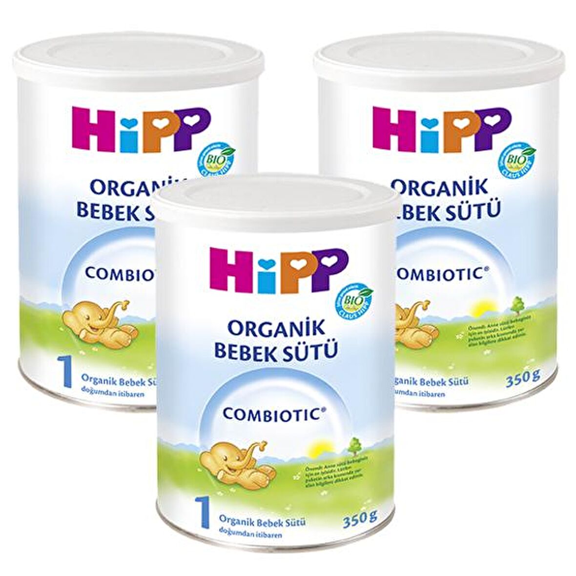 Hipp 1 Organic Combiotic Bebek Sütü 350 gr x 3 Adet