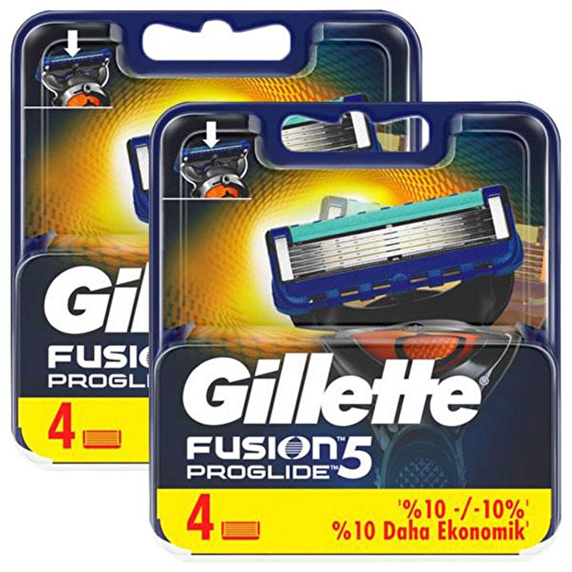 Gillette Fusion ProGlide 8'li 5 Bıçaklı Tüm Cilt Tipleri İçin Bıçak Yedeği