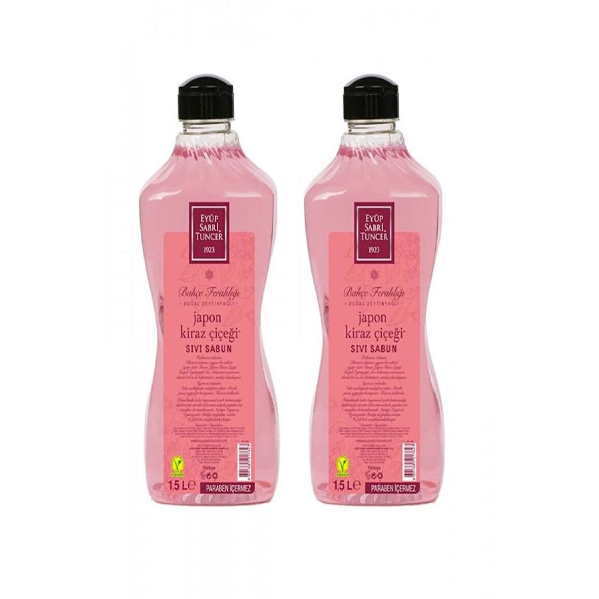 Sıvı Sabun Japon Kiraz Çiçeği 1500 ml x 2 Adet