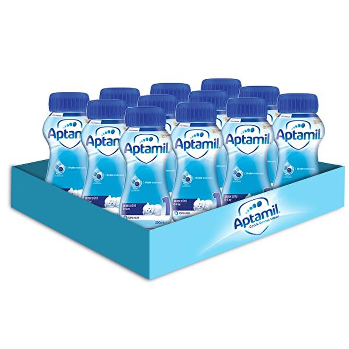 Aptamil Sıvı Bebek Sütü 1 No 200 ml x 12 Adet