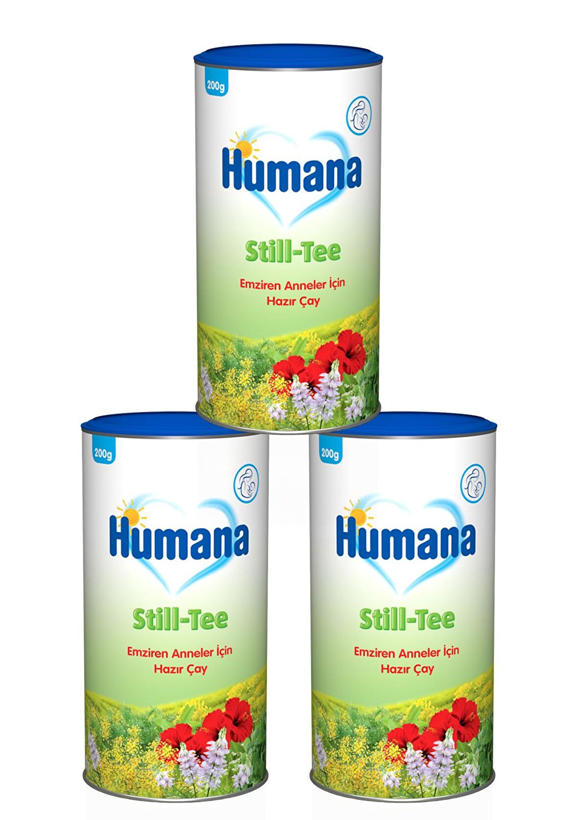 Humana Still-Tee 200 gr Emziren Anne İçeceği x 3 Adet