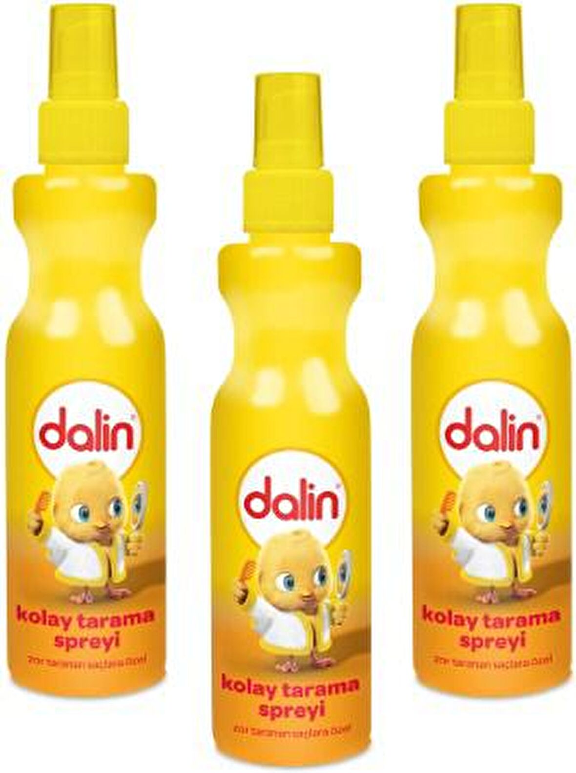 Dalin Kolay Tarama Spreyi 200 ml x 3 Adet