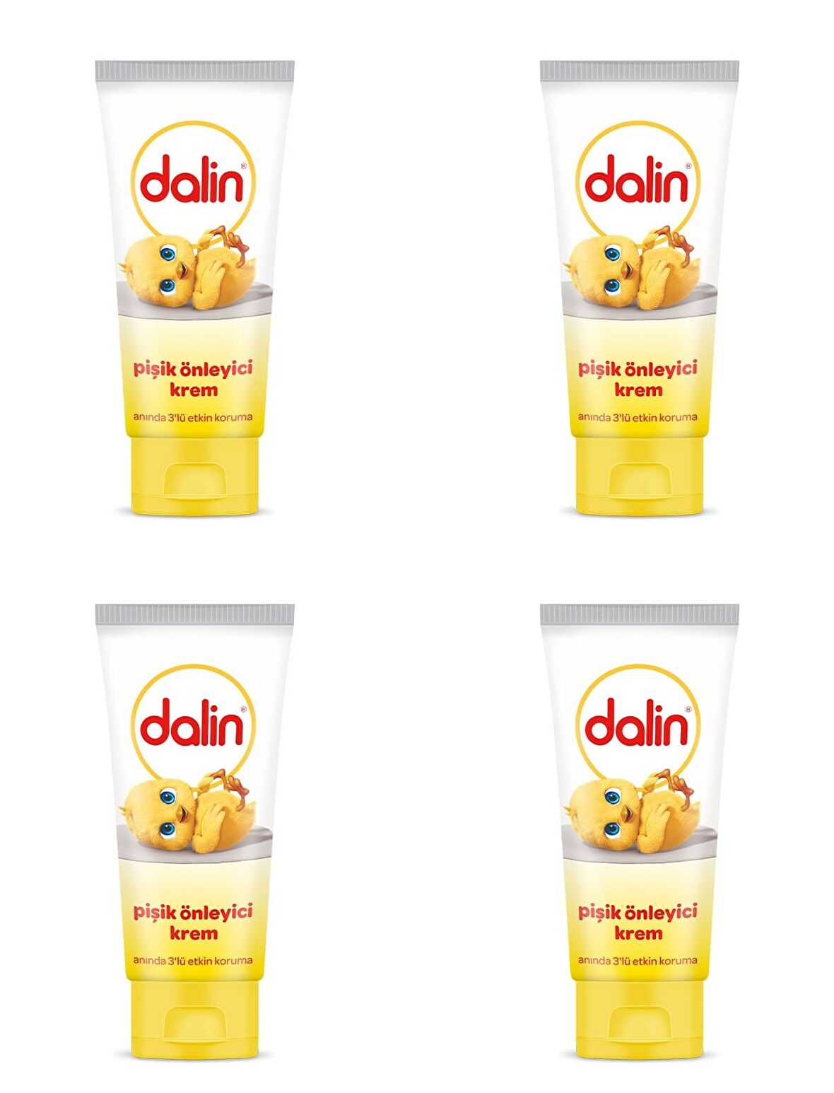 Dalin Pişik Önleyici Krem 100 ml x 4 Adet