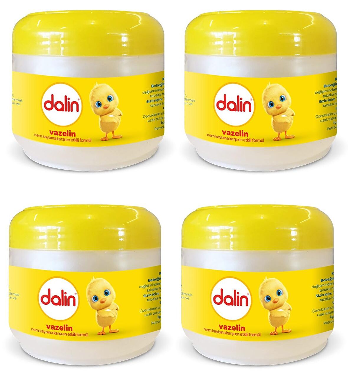 Dalin Vazelin 100 ml x 4 Adet