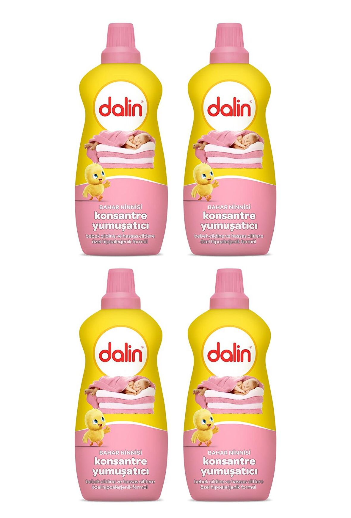 Dalin Konsantre Yumuşatıcı Bahar Ninnisi 1200 ml x 4 Adet