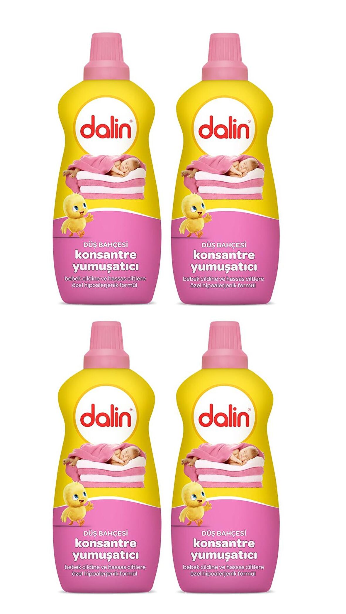 Dalin Konsantre Yumuşatıcı Düş Bahçesi 1200 ml x 4 Adet