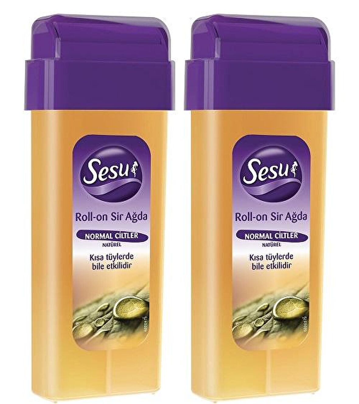 Sesu Roll-On Sir Ağda Normal Ciltler Klasik 100 ml x 2 Adet