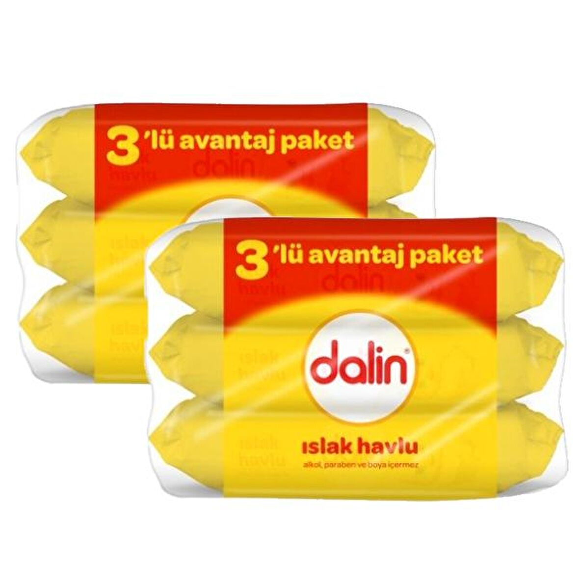 Dalin Hipoalerjenik 6 x 56 Yaprak 6 Paket Islak Mendil