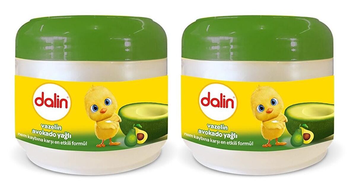 Dalin Avokado Yağlı Vazelin 100 gr x 2 Adet