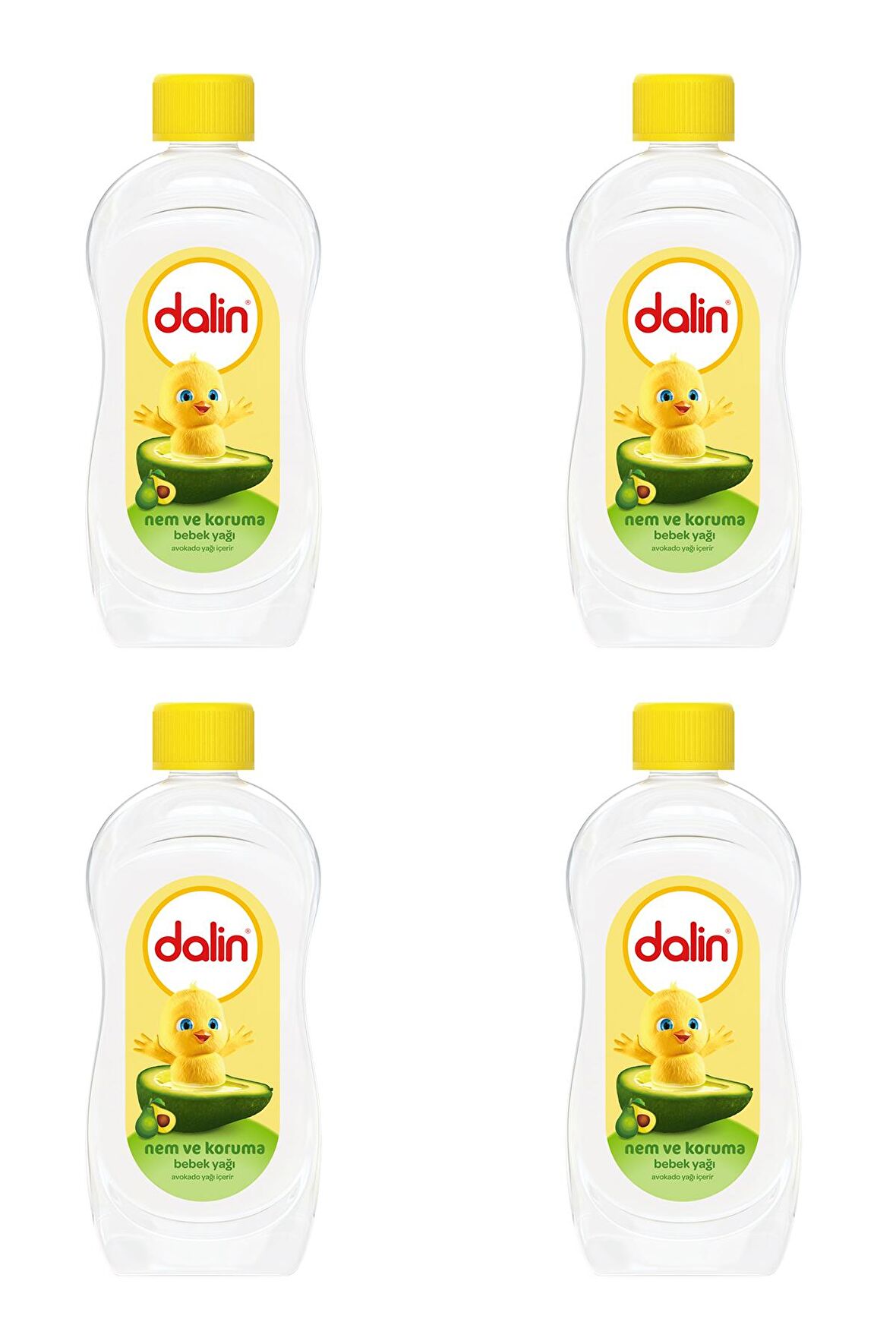 Dalin Nem &amp; Koruma Bebek Yağı 300 ml x 4 Adet