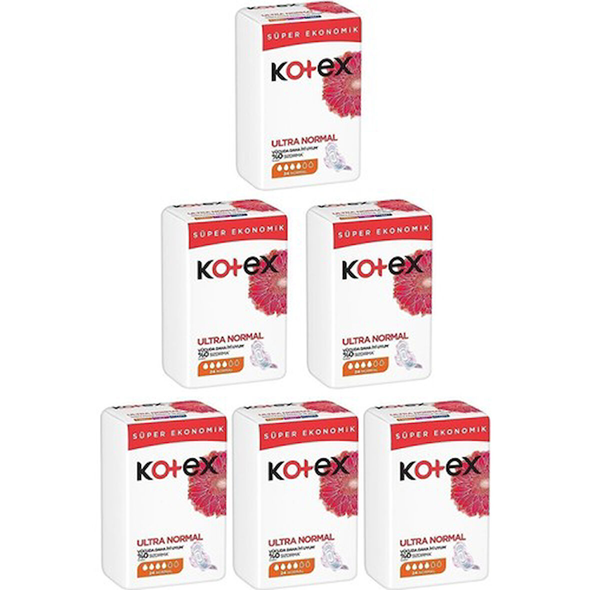 Kotex Ultra Normal Paket 24 'lü x 6 Paket