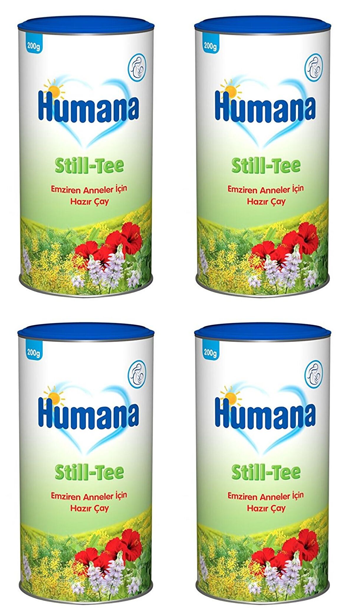 Humana Still-Tee 200 gr Emziren Anne İçeceği x 4 Adet