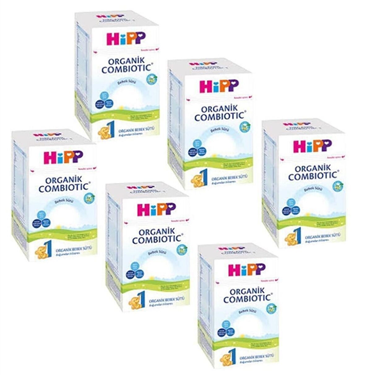 Hipp Organik Combiotic 1 Prebiyotik Devam Sütü 6 x 800 gr
