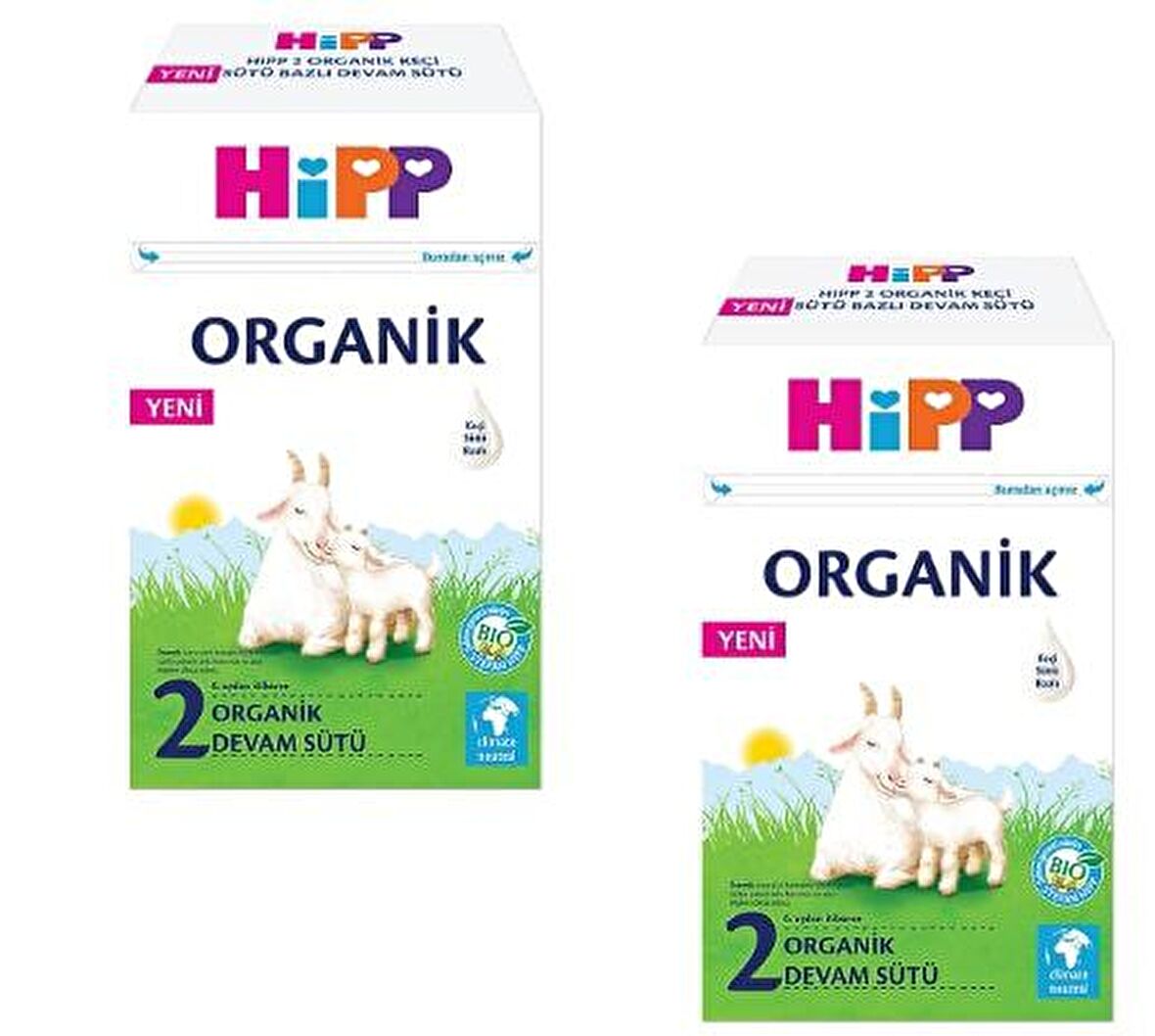 Hipp 2 Organik Keçi Sütü Bazlı Devam Sütü 400 gr x 2 Adet