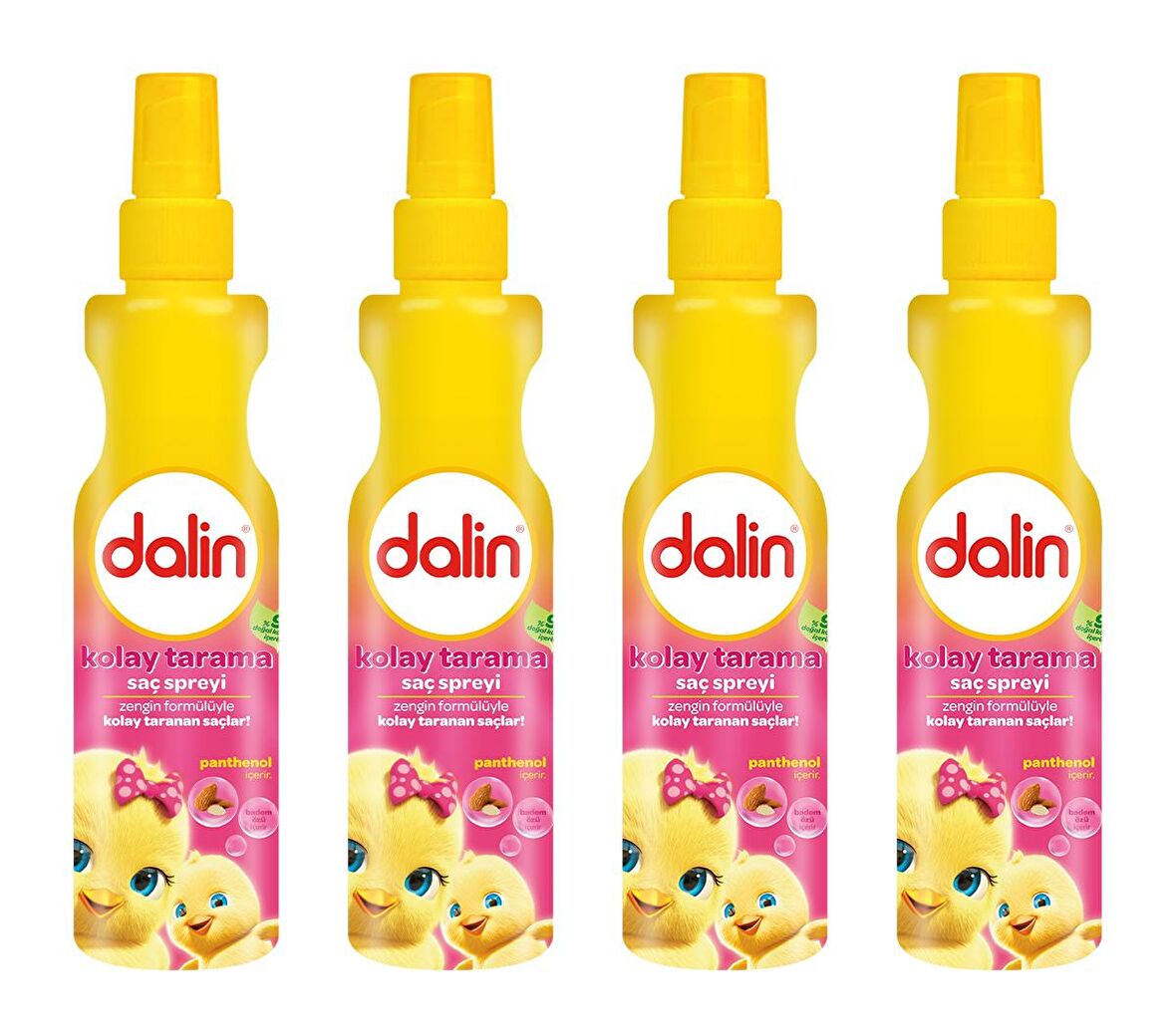 Dalin Badem Yağlı Kolay Tarama Spreyi 200 ml x 4 Adet