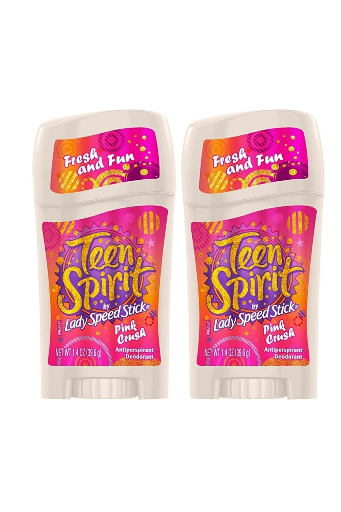 Teen Spirit Pink Crush Deodorant 39.6 Gr 2li Set