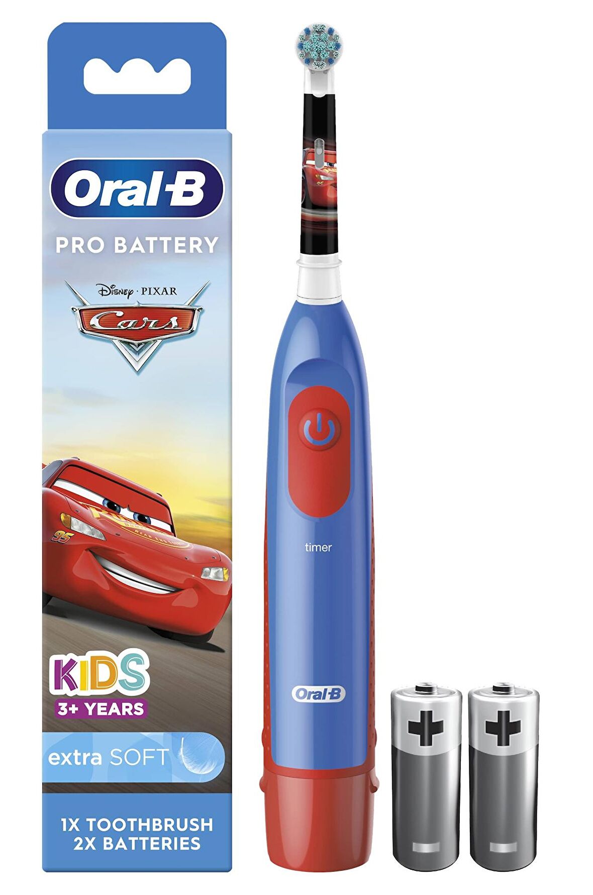 Oral-B Pro Battery Cars Çocuk Pilli Diş Fırçası