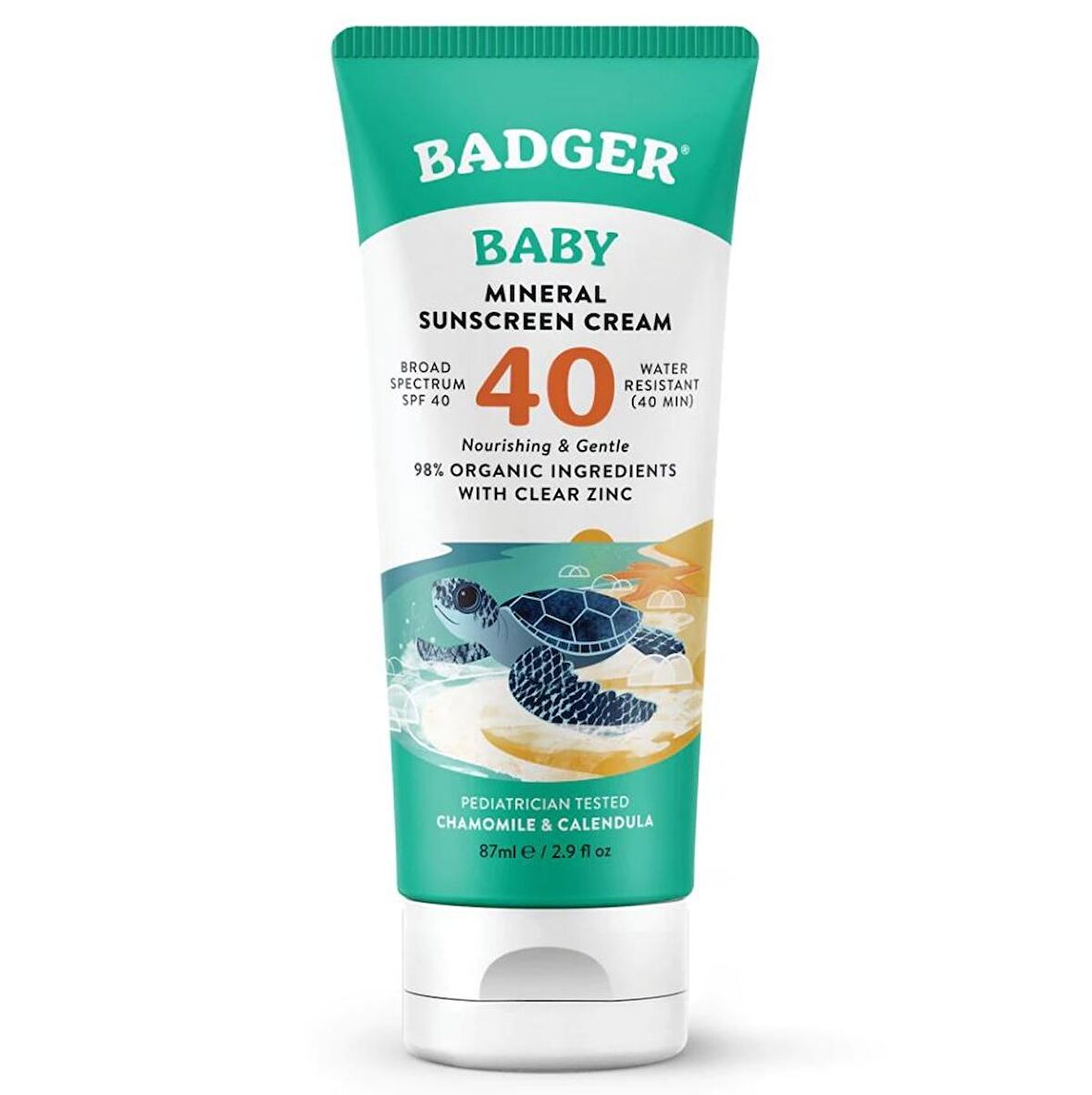 Badger Bebek Güneş Kremi 40 Spf 87 ml