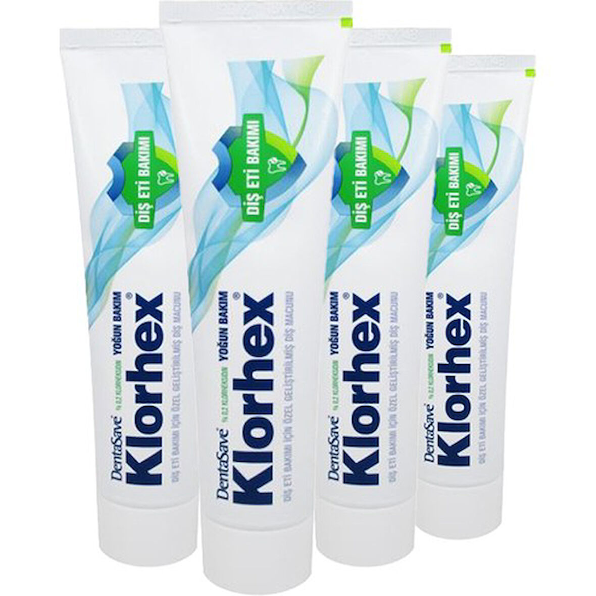 Dentasave Klorhex Yoğun Bakım Diş Macunu 75 ml x 4 Adet