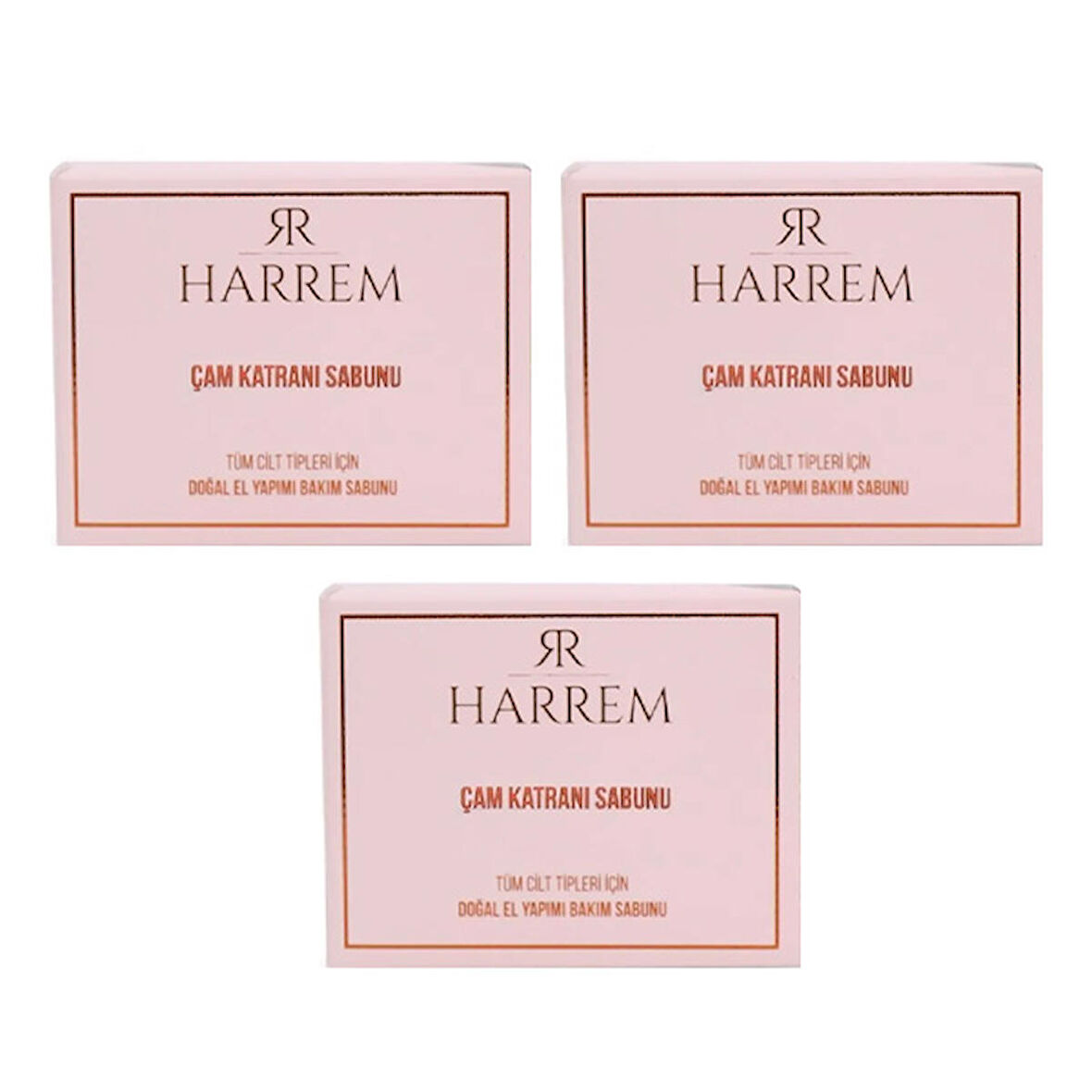 Harrem Çam Katranı Sabunu 100 gr x 3 Adet