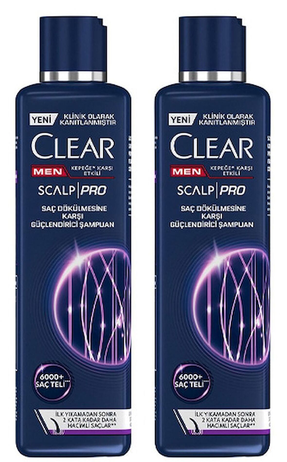 Clear Men Scalp Pro Saç Güçlendirici Şampuan 300 ml x 2 Adet