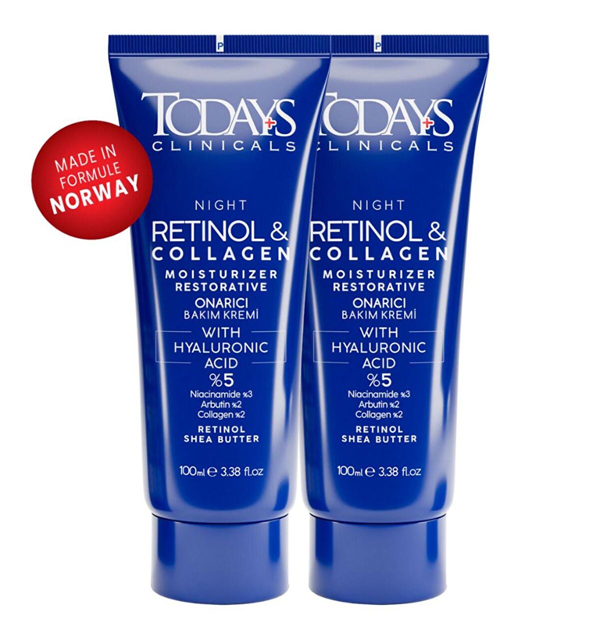 Retinol Onarıcı Krem 100 ml x 2 Adet