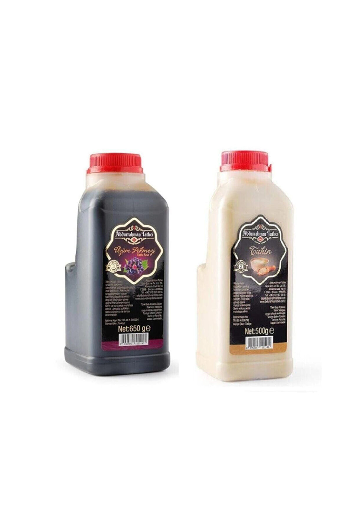 Abdurrahman Tatlıcı Üzüm Pekmezi 650 Gram & Tahin 500 Gram