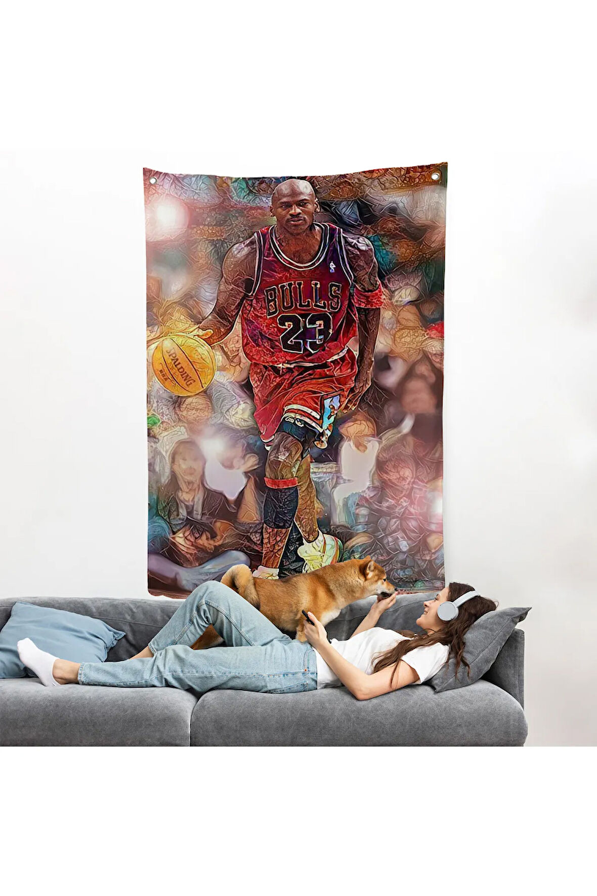 Michael Jordan Duvar Örtüsü-7781