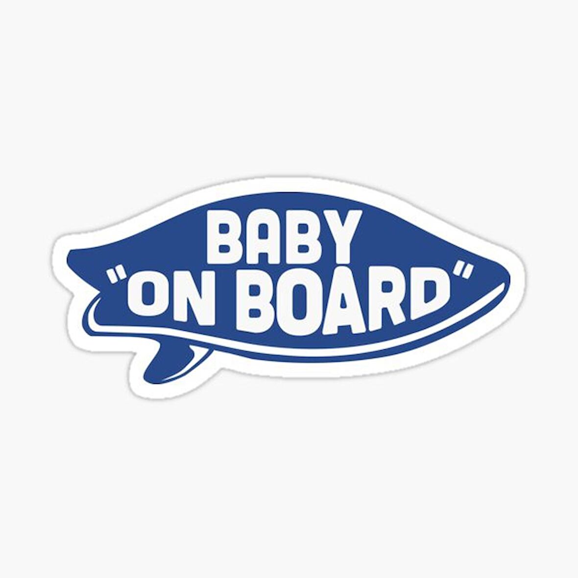 Arabada bebek var Baby On Board Sticker Etiket 19CM md6