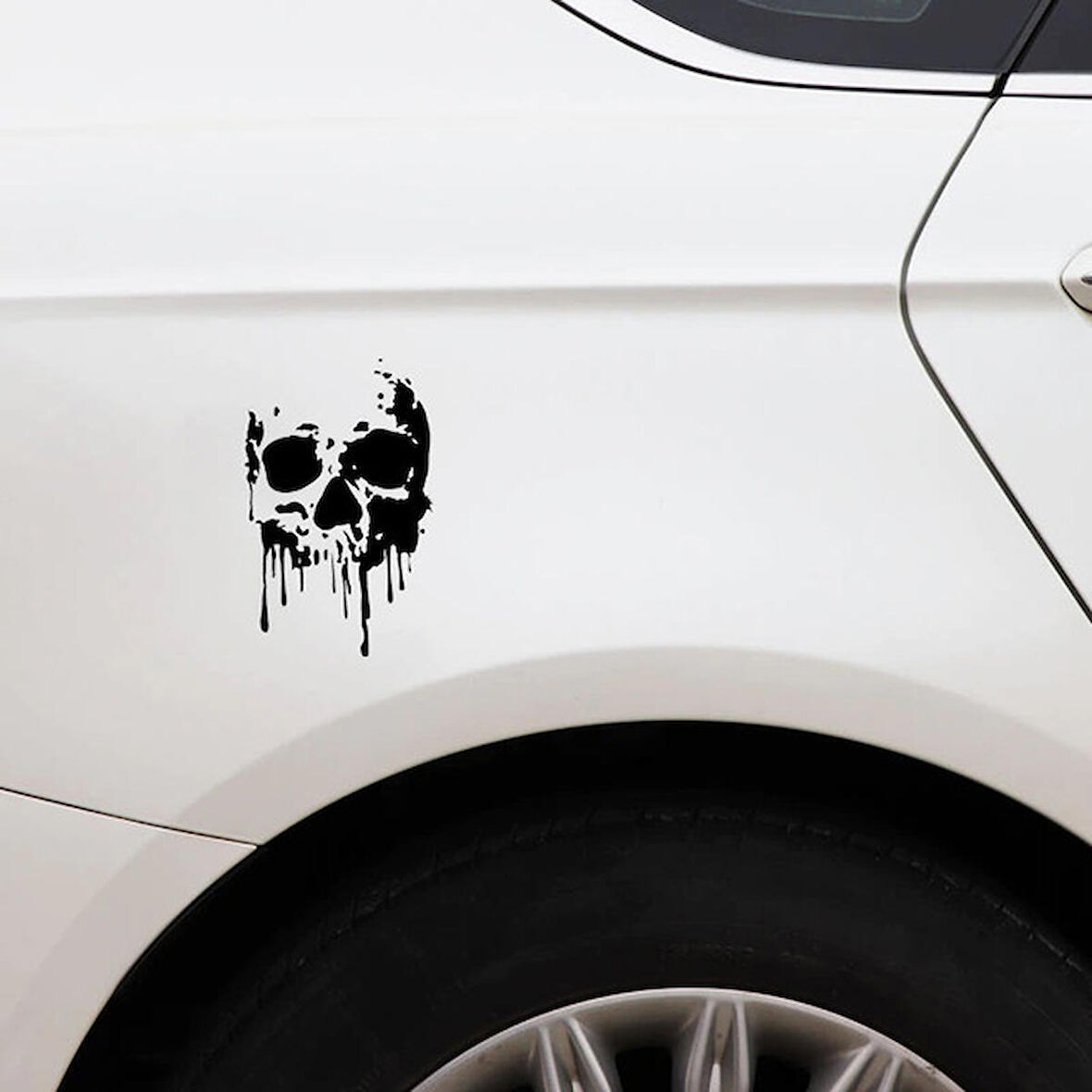 Kuru Kafa Araba Sticker Etiket Yapıştırma 15CM