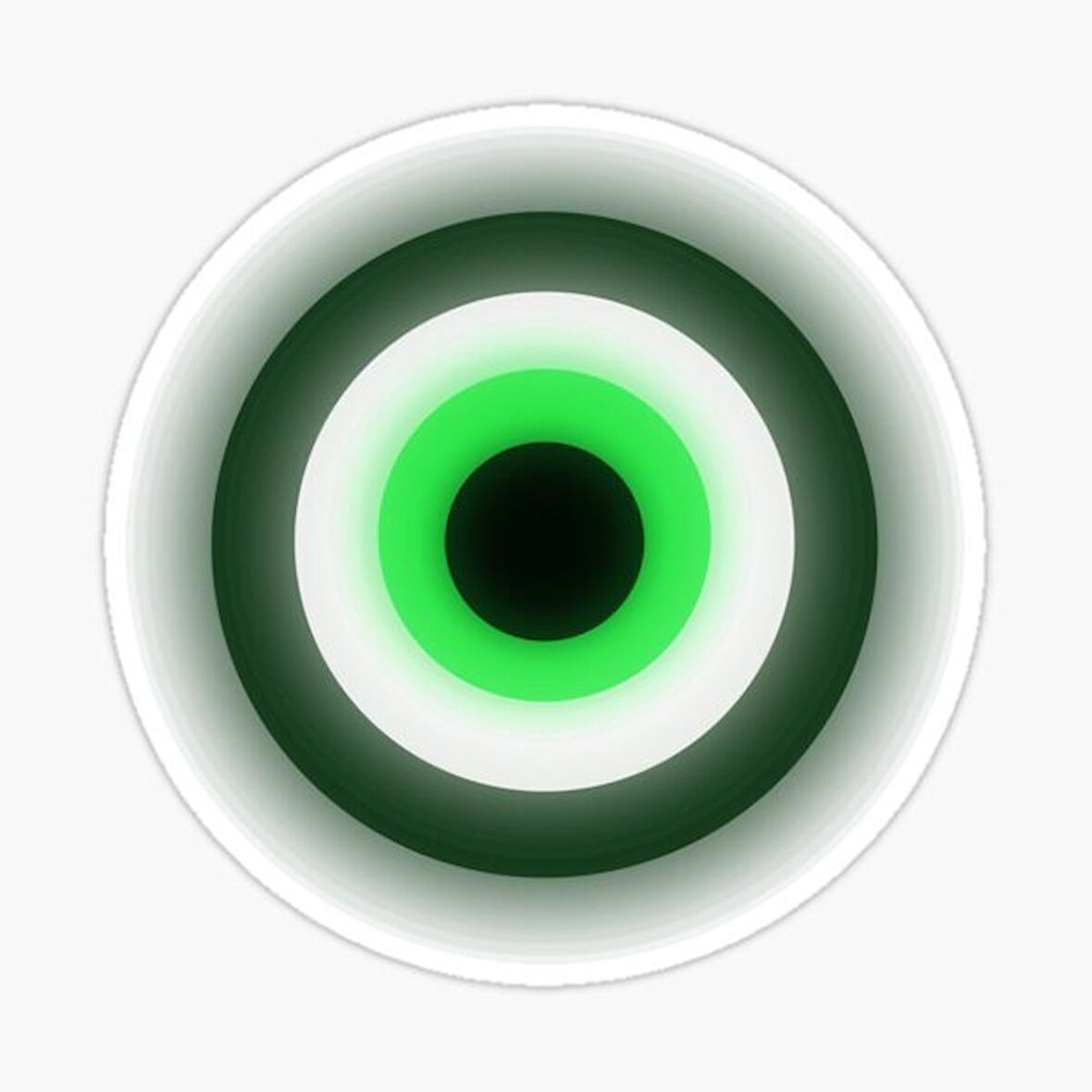 Nazar Boncuğu Sticker Araba 18cm Yapıştırma Etiket MD3