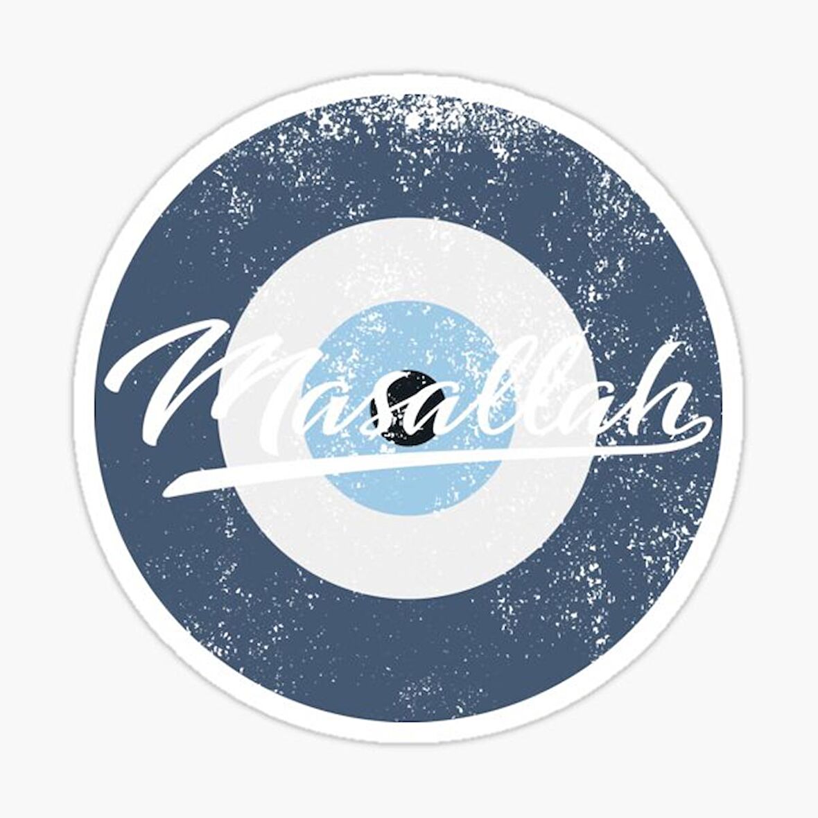 Nazar Etiketi Araba Leptop Duvar ve Cam  17cm md9