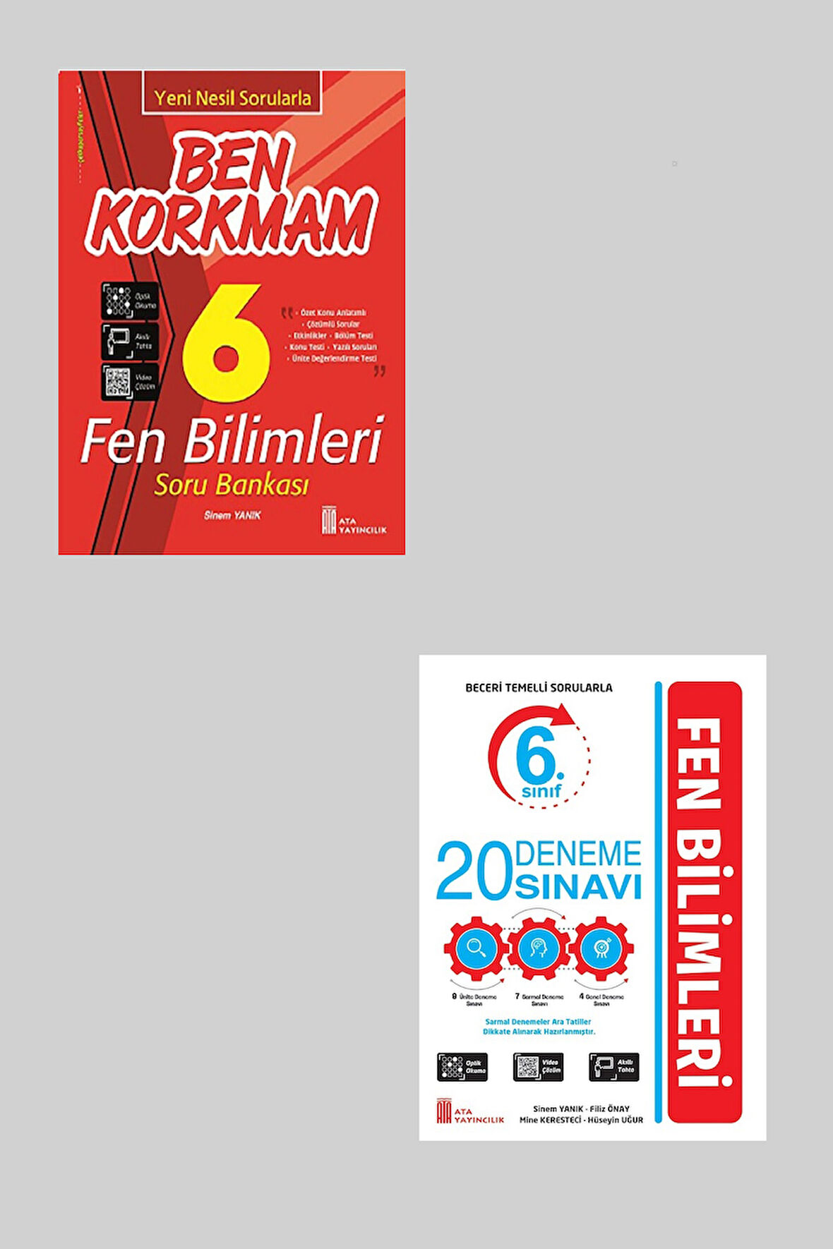 Ata 6.Sınıf Ben Korkmam Fen Bilimleri + 20 Deneme Sınavı