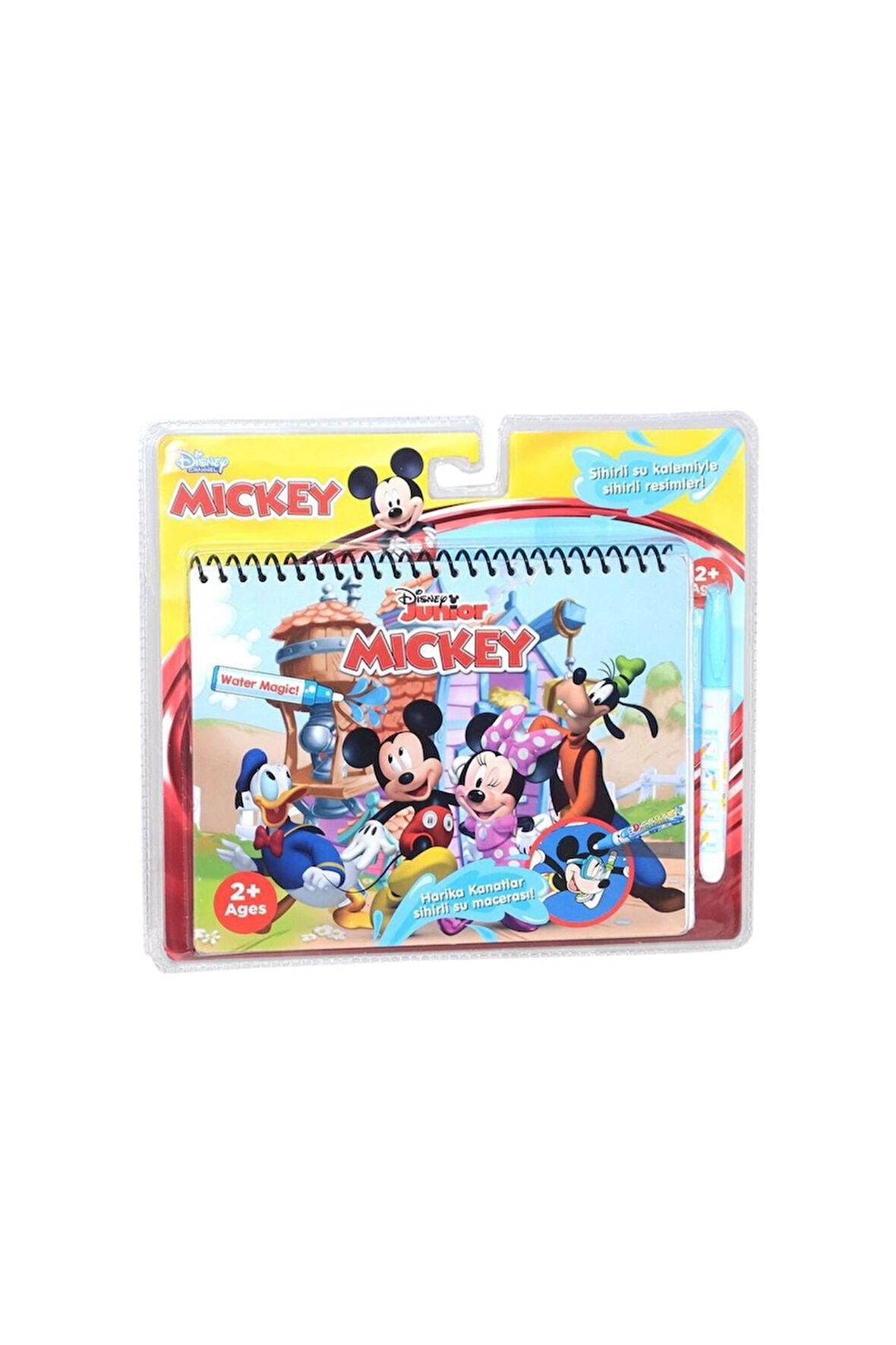 Disney Mickey Mouse Lisanslı Sihirli Boyama Kitabı Özel Sulu Kalem Ile Water Painting Mickey Mouse