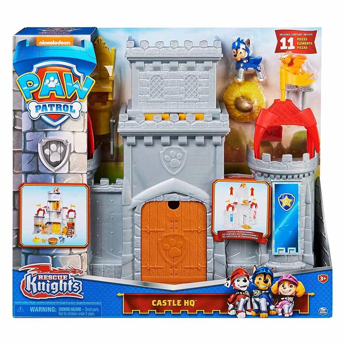 Paw Patrol Rescue Knights Castle HQ Oyun Seti