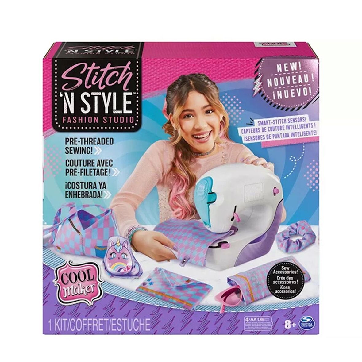 Spin Master Stitch N Style Fashion Studio İpsiz Dikiş Makinesi 6063925