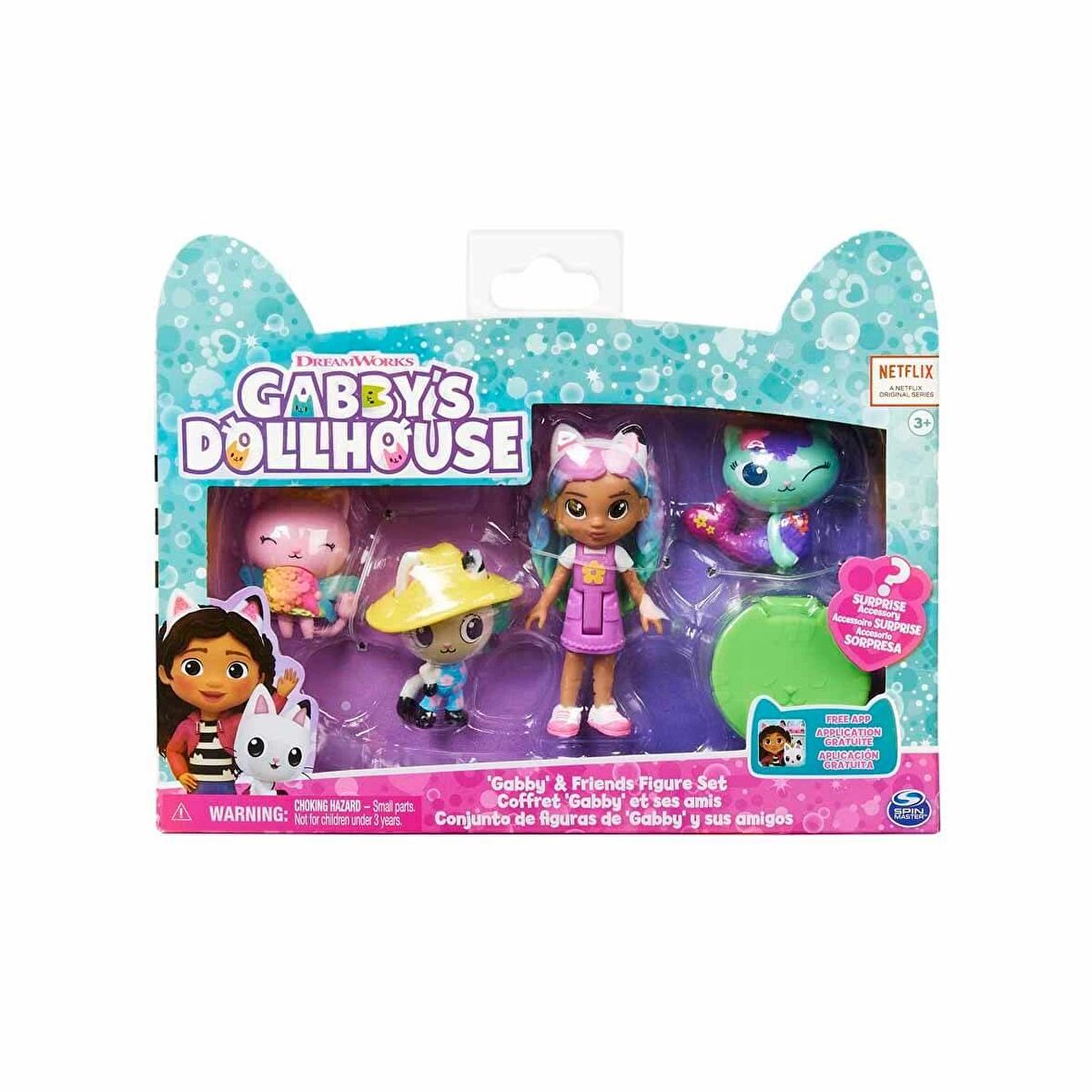 Spinmaster Gabby's Dollhouse Karaoke Seti