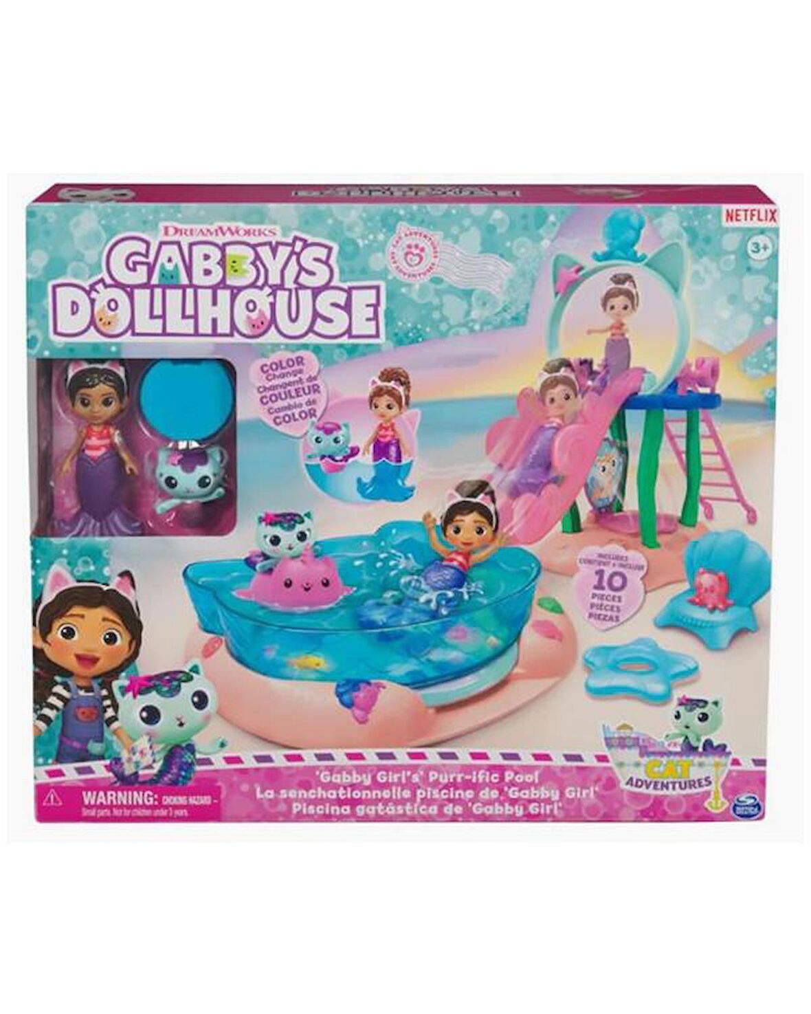 Gabbys Dollhouse Oyun Seti Gabby nin Havuzu 20143594