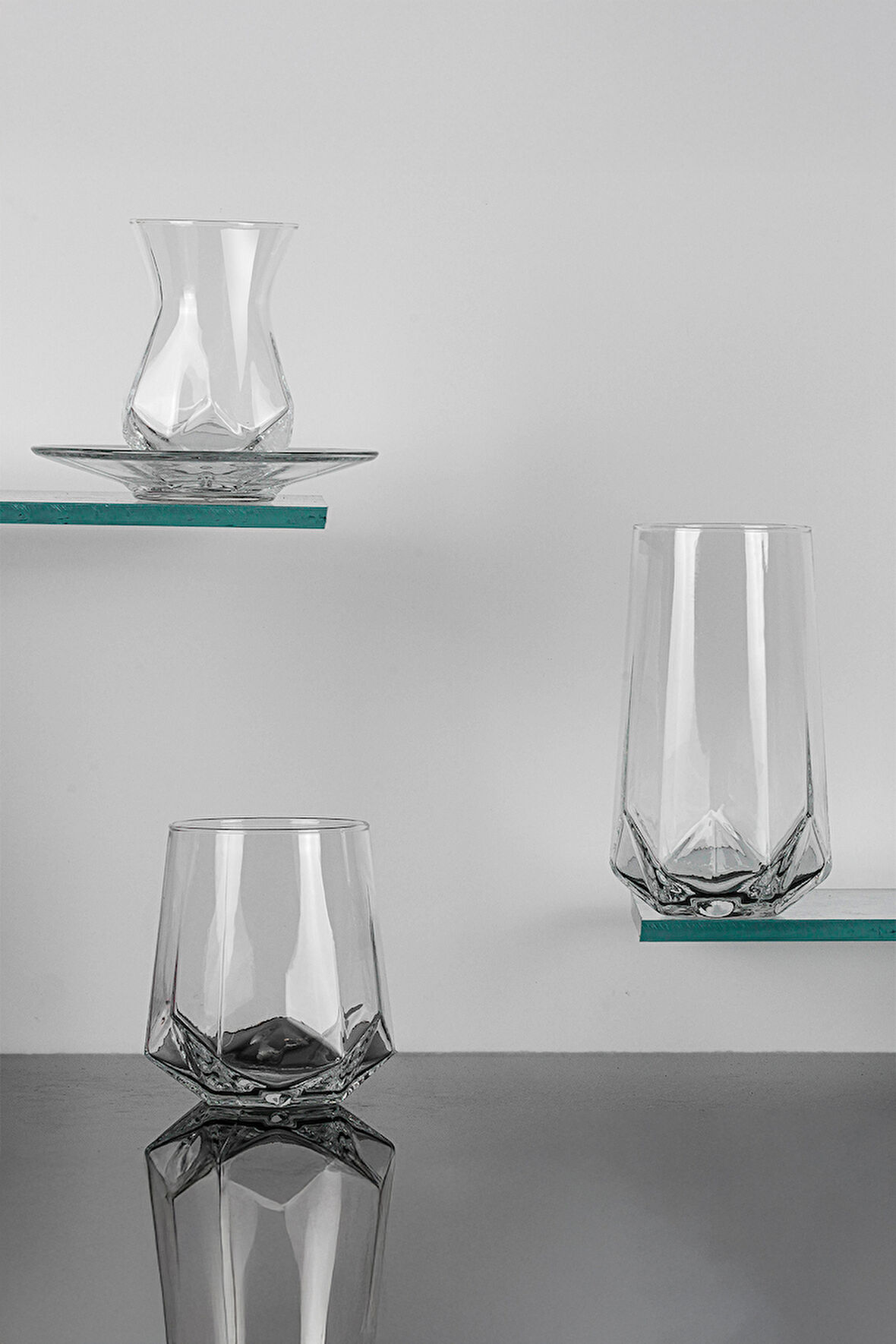 30 Parça 6 Kişilik Diamond Bardak-Meşrubat-Su Takımı