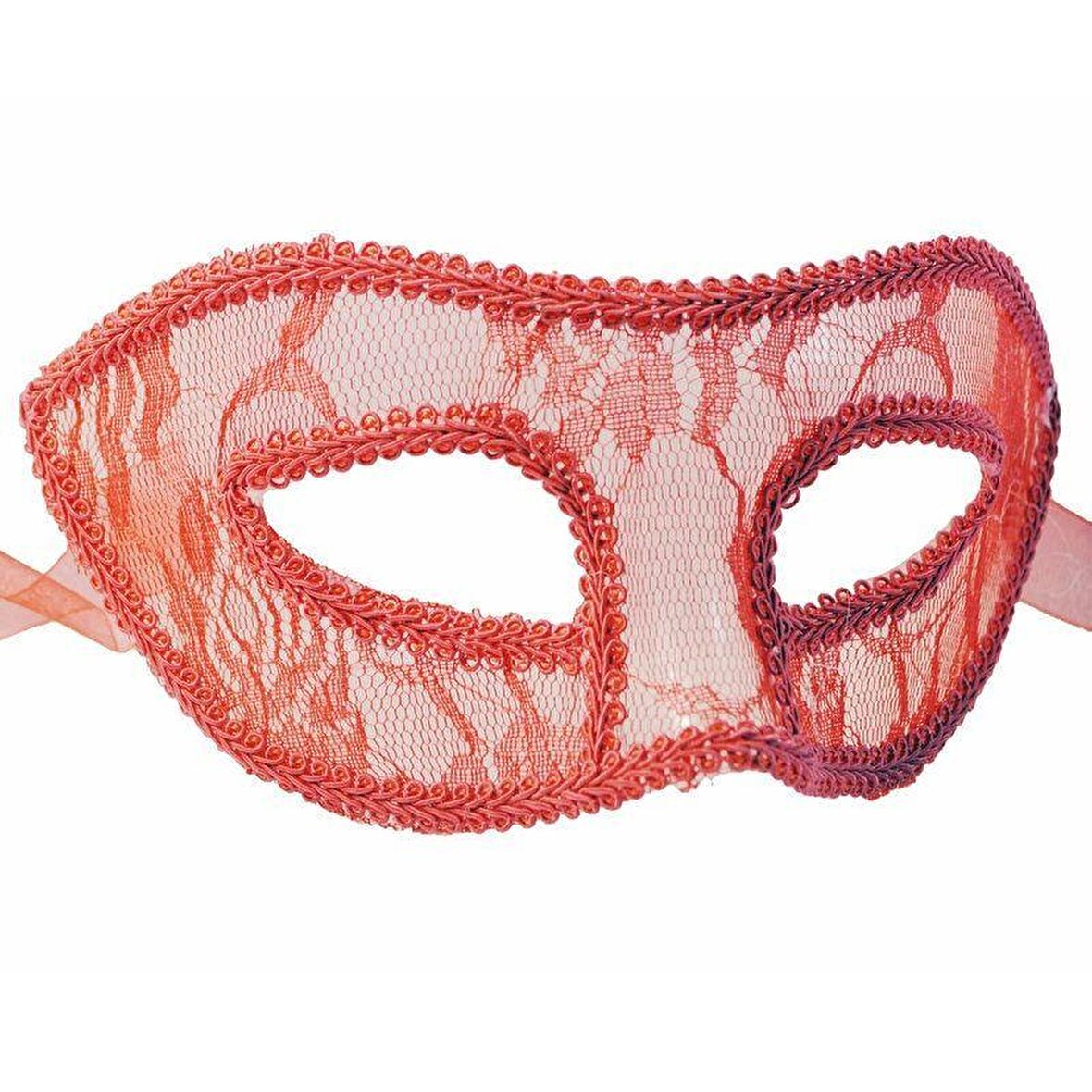 MASKE DANTELLİ KIRMIZI