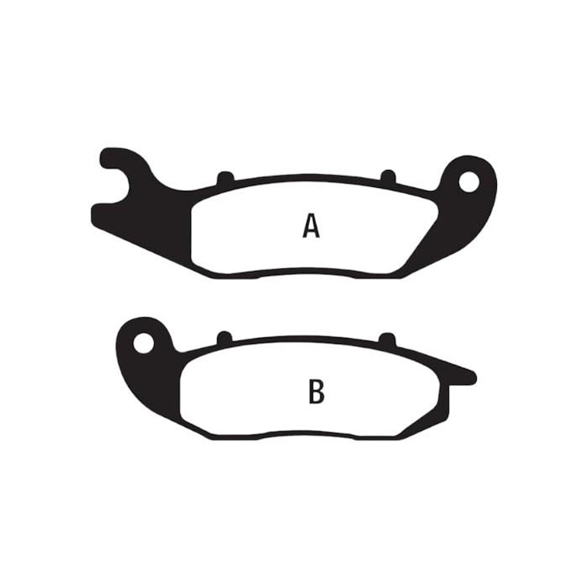 Motobir Ön Fren Balatası Honda Pcx 125 2021-2024